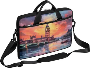 Laptop Shoulder Bag for 13-15 Inch Waterproof Laptop Sleeve Case Bag Slim Computer Carry Case Computer Cases for Laptops