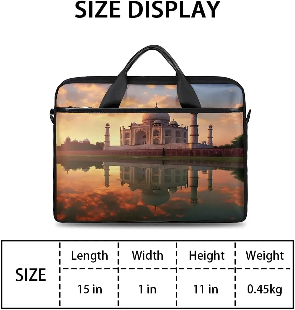 Laptop Shoulder Bag for 13-15 Inch Waterproof Laptop Sleeve Case Bag Slim Computer Carry Case Computer Cases for Laptops