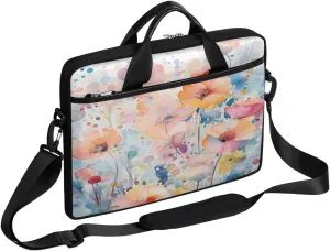 Laptop Shoulder Bag for 13-15 Inch Waterproof Laptop Sleeve Case Bag Slim Computer Carry Case Computer Cases for Laptops