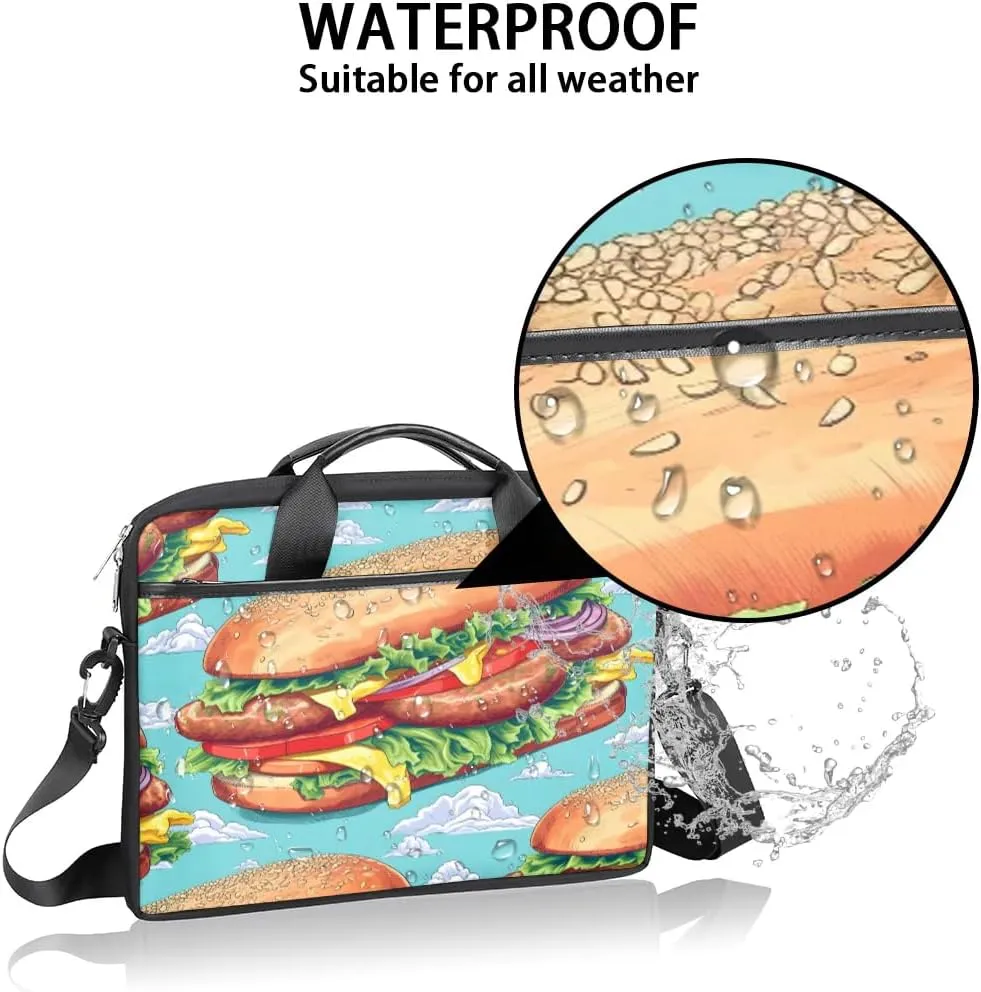 Laptop Shoulder Bag for 13-15 Inch Waterproof Laptop Sleeve Case Bag Slim Computer Carry Case Computer Cases for Laptops