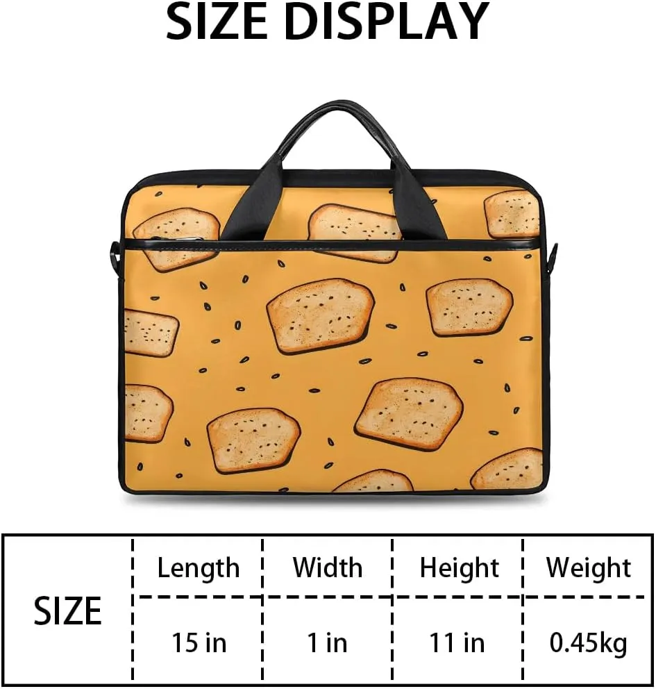 Laptop Shoulder Bag for 13-15 Inch Waterproof Laptop Sleeve Case Bag Slim Computer Carry Case Computer Cases for Laptops