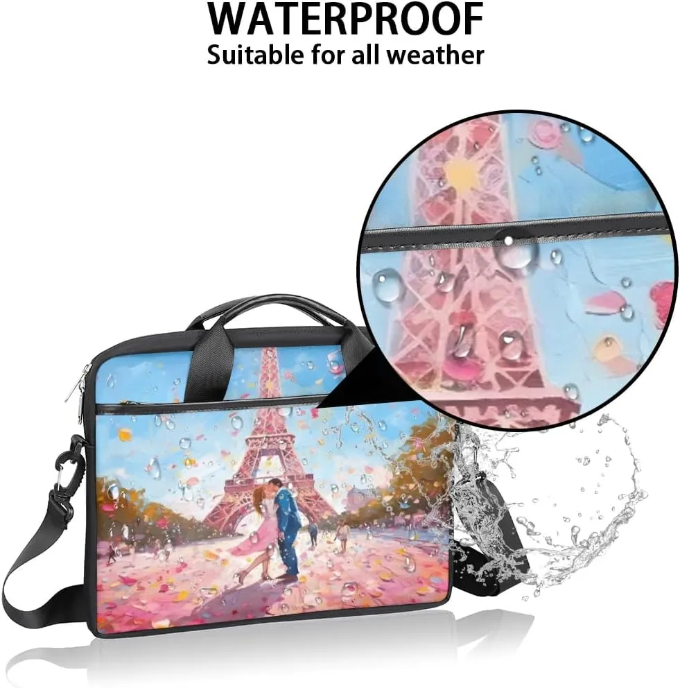 Laptop Shoulder Bag for 13-15 Inch Waterproof Laptop Sleeve Case Bag Slim Computer Carry Case Computer Cases for Laptops
