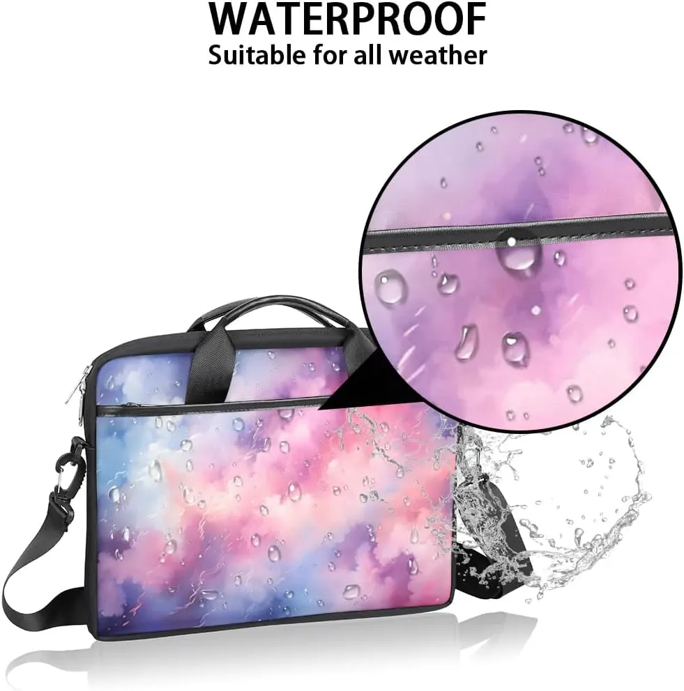 Laptop Shoulder Bag for 13-15 Inch Waterproof Laptop Sleeve Case Bag Slim Computer Carry Case Computer Cases for Laptops
