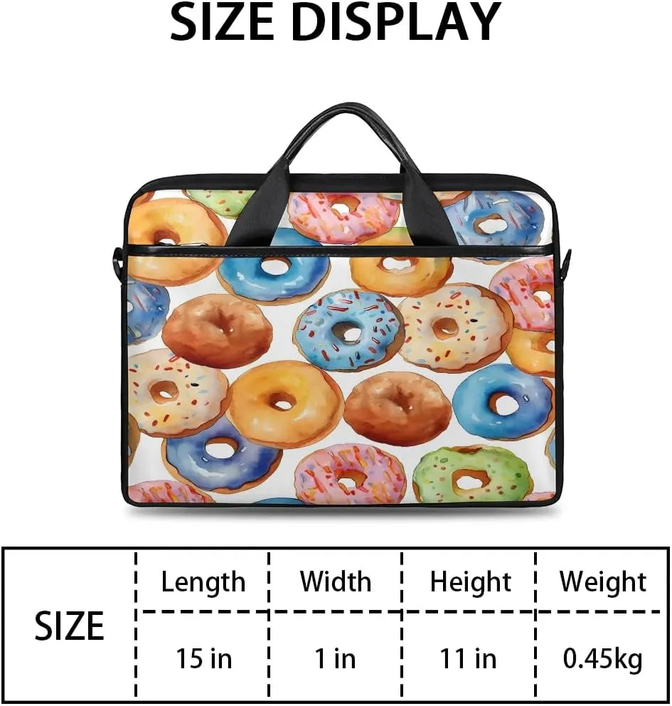 Laptop Shoulder Bag for 13-15 Inch Waterproof Laptop Sleeve Case Bag Slim Computer Carry Case Computer Cases for Laptops