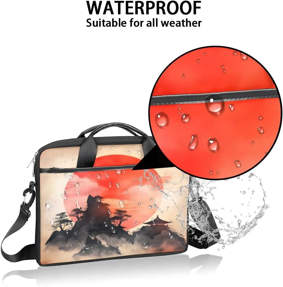 Laptop Shoulder Bag for 13-15 Inch Waterproof Laptop Sleeve Case Bag Slim Computer Carry Case Computer Cases for Laptops