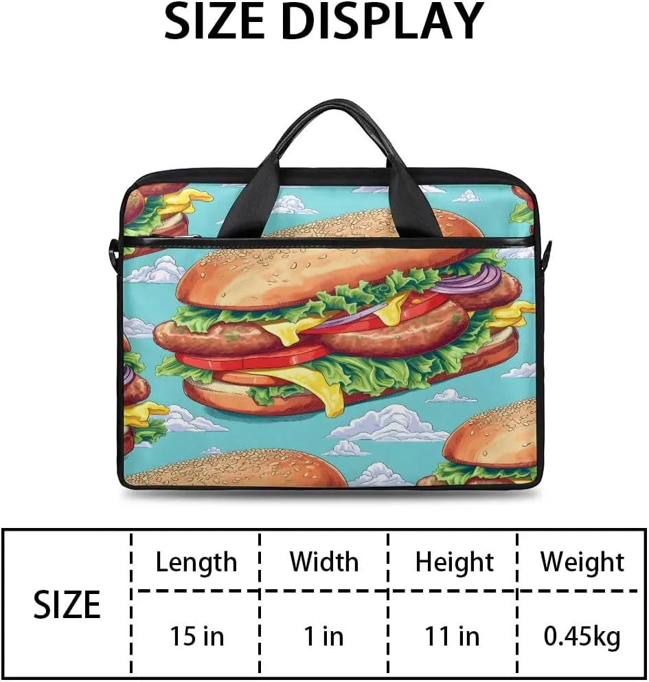 Laptop Shoulder Bag for 13-15 Inch Waterproof Laptop Sleeve Case Bag Slim Computer Carry Case Computer Cases for Laptops