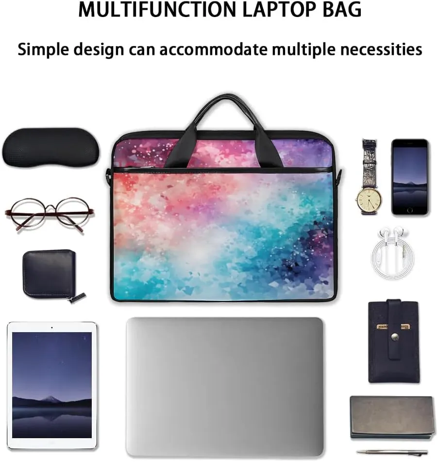 Laptop Shoulder Bag for 13-15 Inch Waterproof Laptop Sleeve Case Bag Slim Computer Carry Case Computer Cases for Laptops