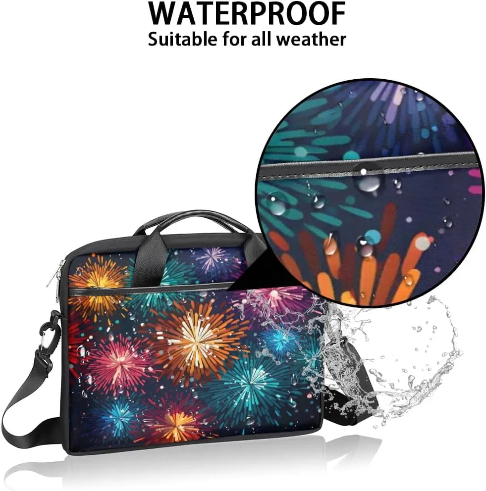 Laptop Shoulder Bag for 13-15 Inch Waterproof Laptop Sleeve Case Bag Slim Computer Carry Case Computer Cases for Laptops