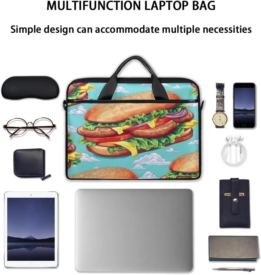Laptop Shoulder Bag for 13-15 Inch Waterproof Laptop Sleeve Case Bag Slim Computer Carry Case Computer Cases for Laptops