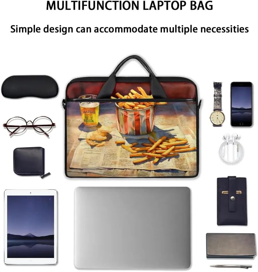Laptop Shoulder Bag for 13-15 Inch Waterproof Laptop Sleeve Case Bag Slim Computer Carry Case Computer Cases for Laptops