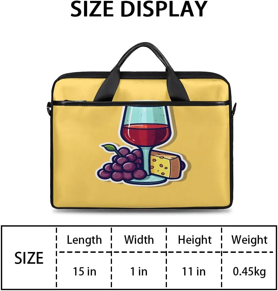 Laptop Shoulder Bag for 13-15 Inch Waterproof Laptop Sleeve Case Bag Slim Computer Carry Case Computer Cases for Laptops