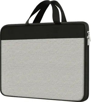 Laptop sleeve 15.6 inch, Laptop Case, laptop bag, Durable Shockproof Protective Computer Cover Carrying Bag Briefcase for 15" 15.6" HP Asus Acer Dell Lenovo Laptop Notebook Ultrabook, (Black/Grey)
