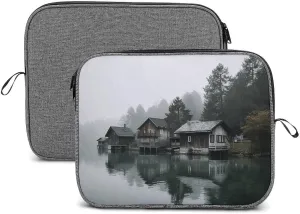 Laptop Sleeve Bag 13inch Slim Computer Carrying Bag Hut by The River Laptop Protective Case Briefcase Handbag
