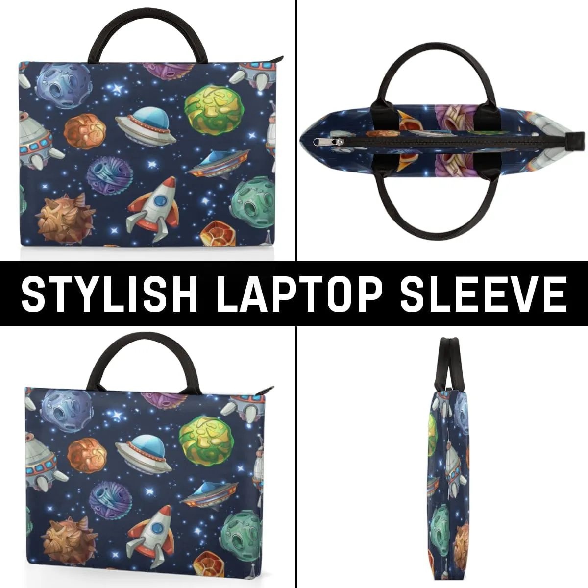 Laptop Sleeve Case 13-16 Inch Laptop Bag with Handle & Pockets Durable Notebook Computer Carrying Case for Men Women