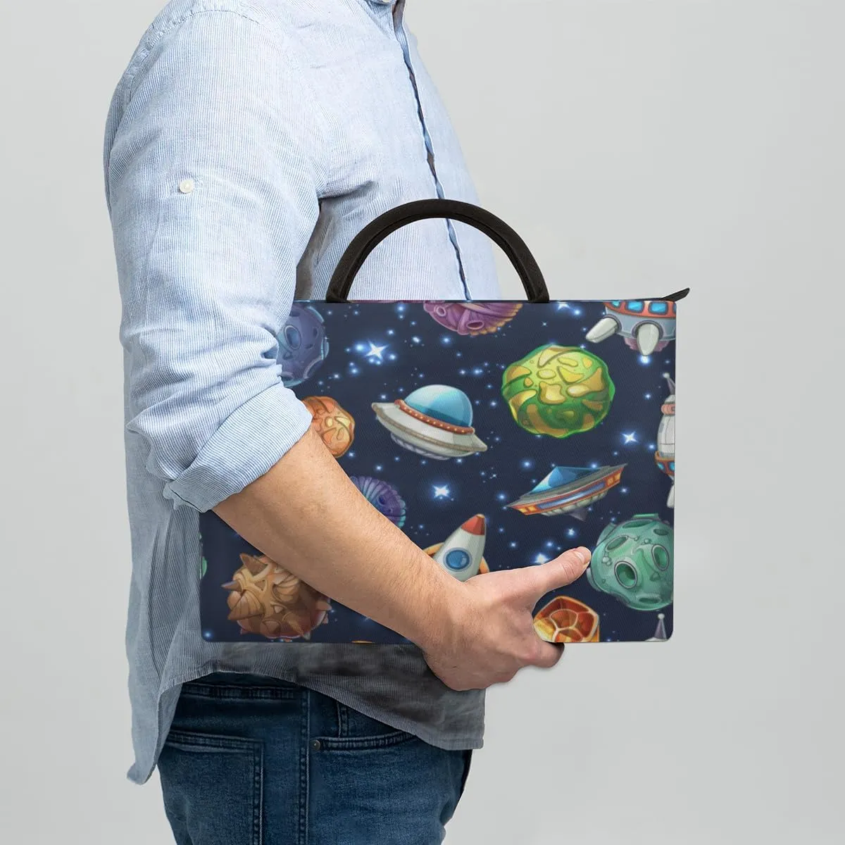 Laptop Sleeve Case 13-16 Inch Laptop Bag with Handle & Pockets Durable Notebook Computer Carrying Case for Men Women