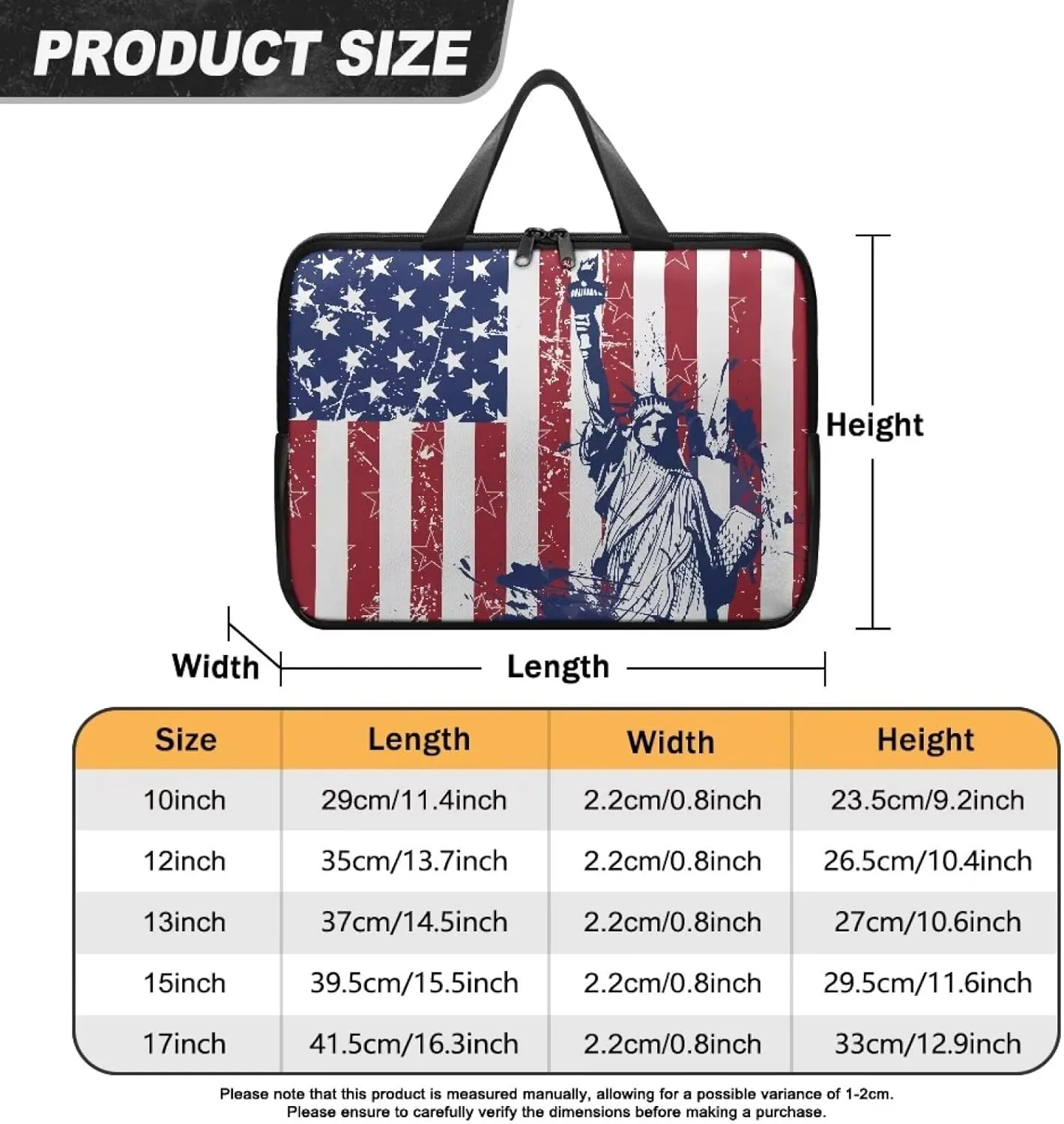Laptop Sleeve Case Travel Laptop Bag with Handle Waterproof Carrying Briefcase Women Large Capacity Tablet Bag