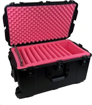 Laptop Waterproof Case (Wheeled) - 10 Capacity