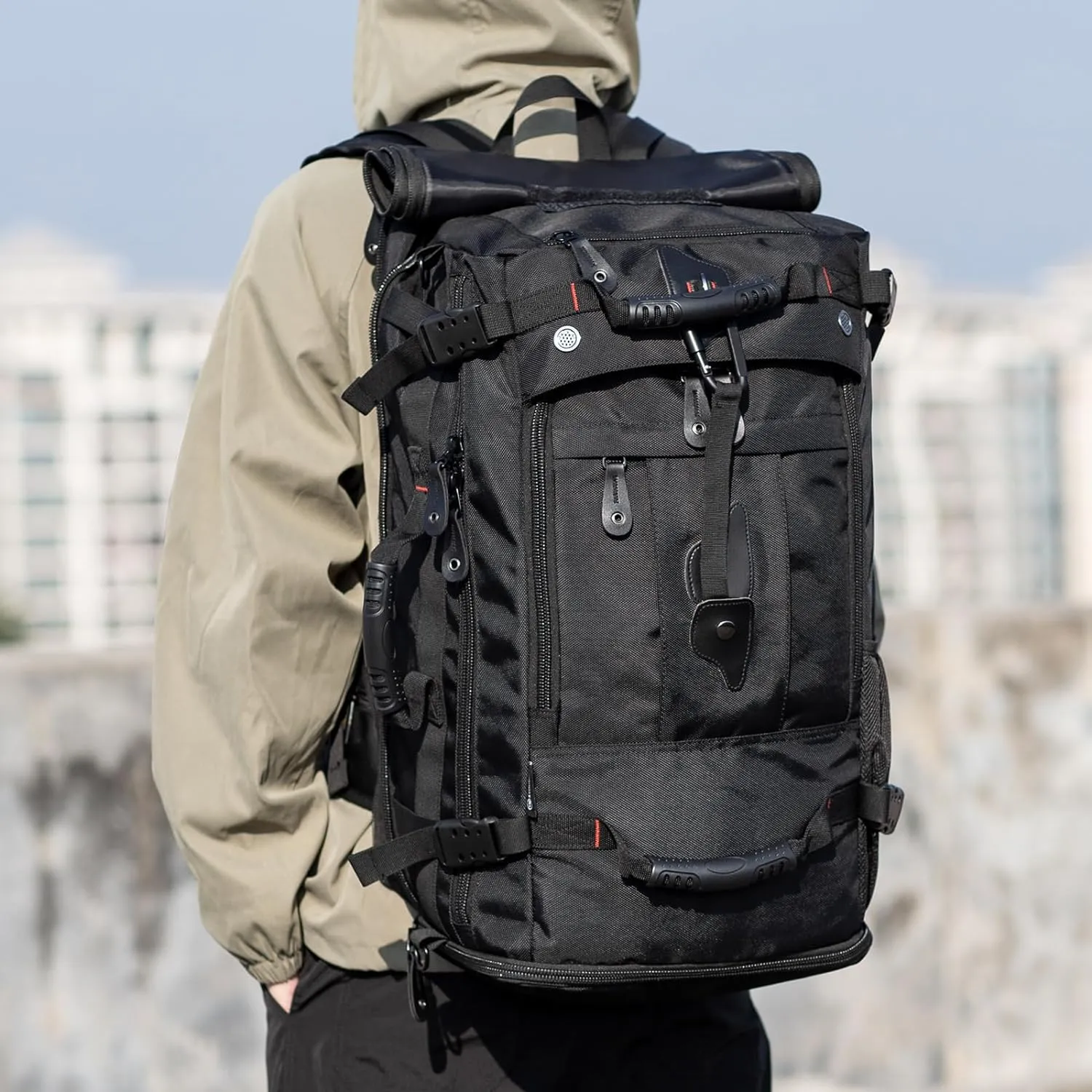 Large Capacity For Travel Hiking Sports Carry On Backpack Durable Convertible Duffle Bag Laptop airplane