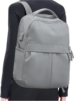 Large Travel Backpack For Women Laptop Backpack Carry On Backpack For Airplanes College Backpacks For Women Men Waterproof Gym Work Backpack For Travel Grey