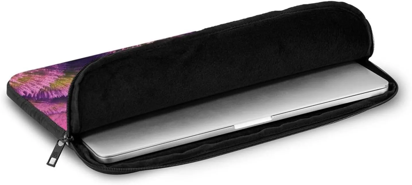 Lavender Fields Laptop Case 13 inch, Shockproof Protective Computer Sleeve Cover Water Resistant Laptop Bag Carrying Tablet Cover Briefcase Handbags Gifts for Men Women