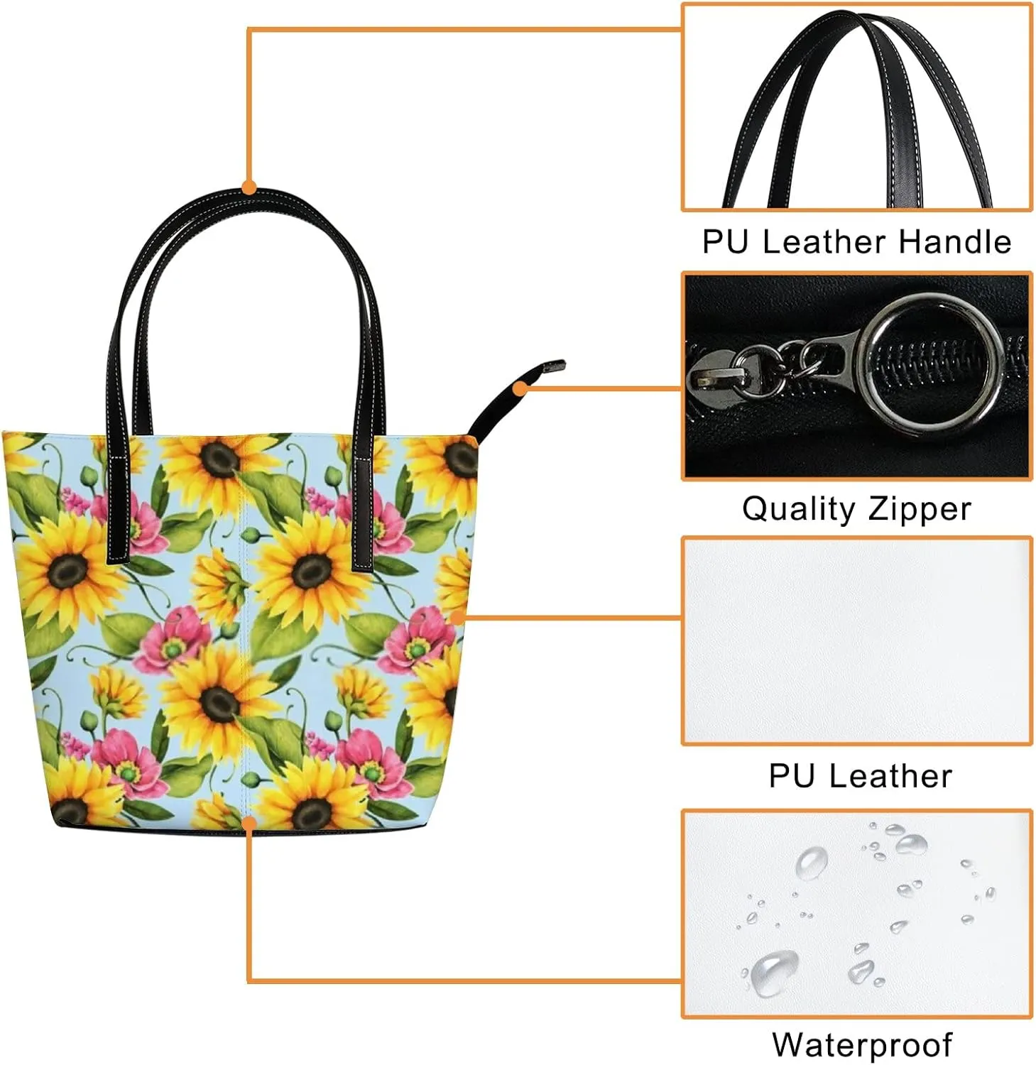 Leather Handbags Women's Crossbody Handbags