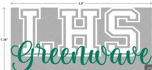 Leeds Greenwave UV-DTF Sticker