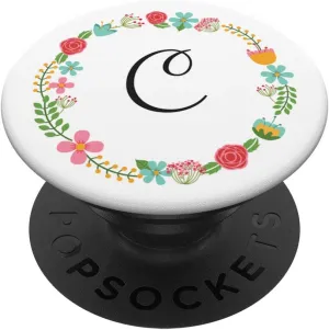 Letter C Initial Monogram