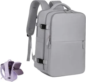 Levettevac Mochila, Levettevac Backpack, Levettebag Backpack, Levette Vac Bag, Large Capacity Bag with Separate Compartment (Grey)