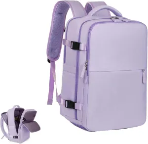 Levettevac Mochila, Levettevac Backpack, Levettebag Backpack, Levette Vac Bag, Large Capacity Bag with Separate Compartment (Purple)