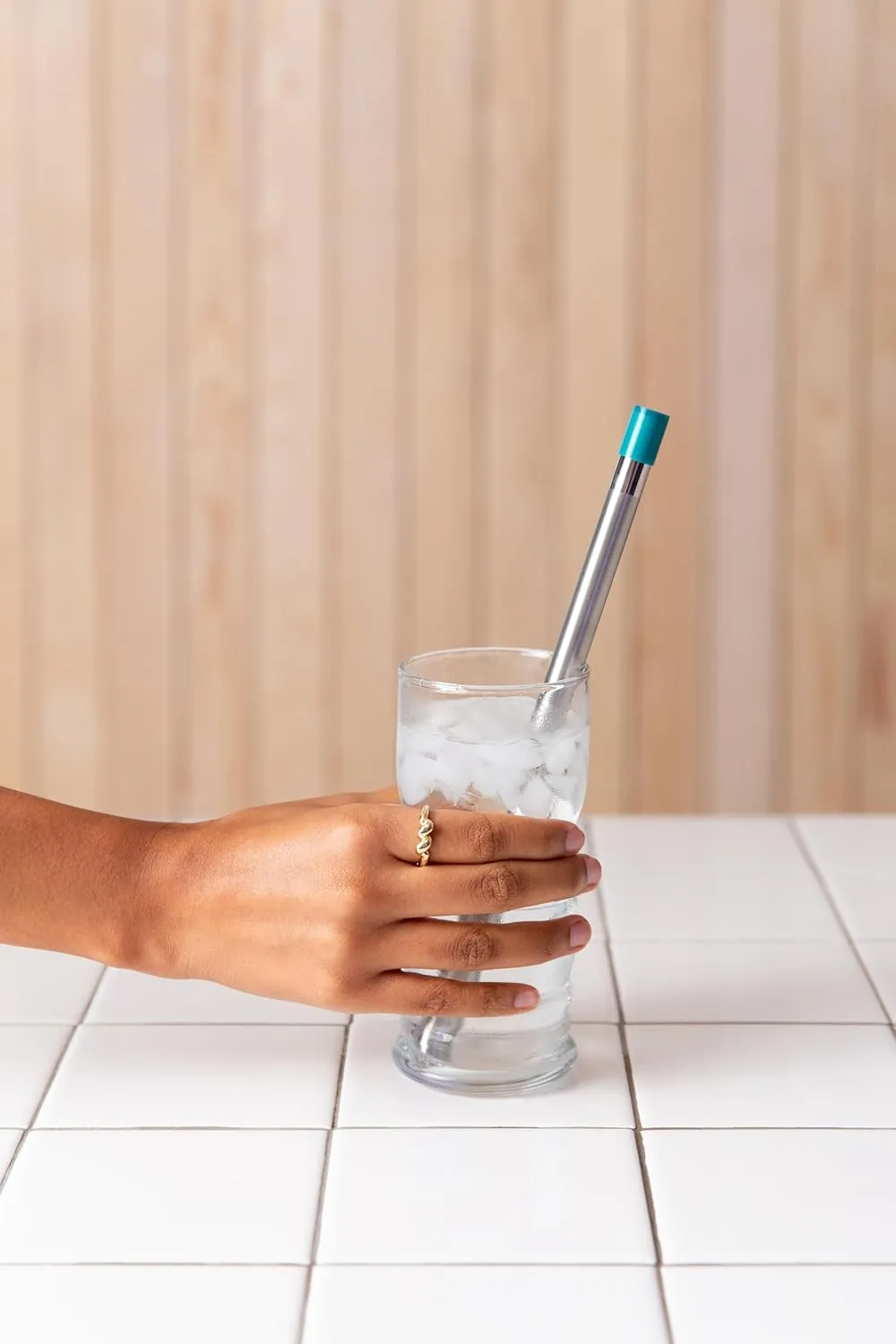 LifeStraw Sip – Reusable Stainless Steel Water Filter Drinking Straw