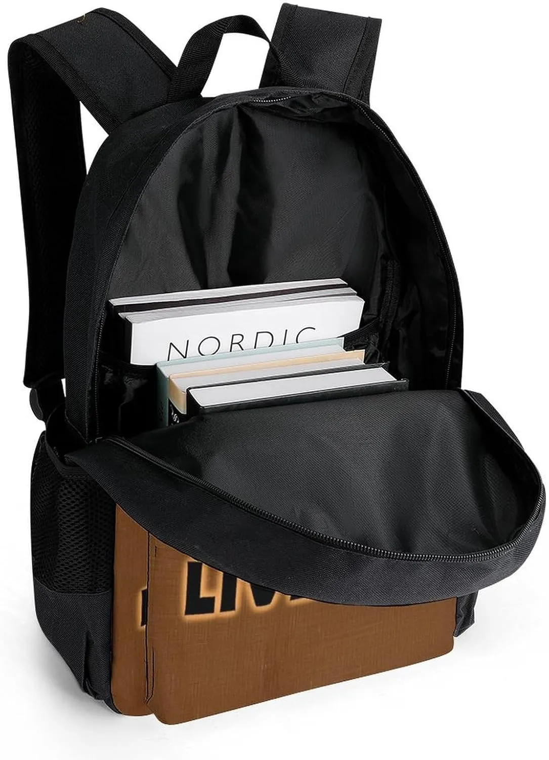 Lightweight Daypack for Camping Business Walking Cycling - Large Capacity Anti-Theft Multipurpose Bookbag, A Pilot And A Normal Person Live Here Art Gym Outdoor Hiking Backpack