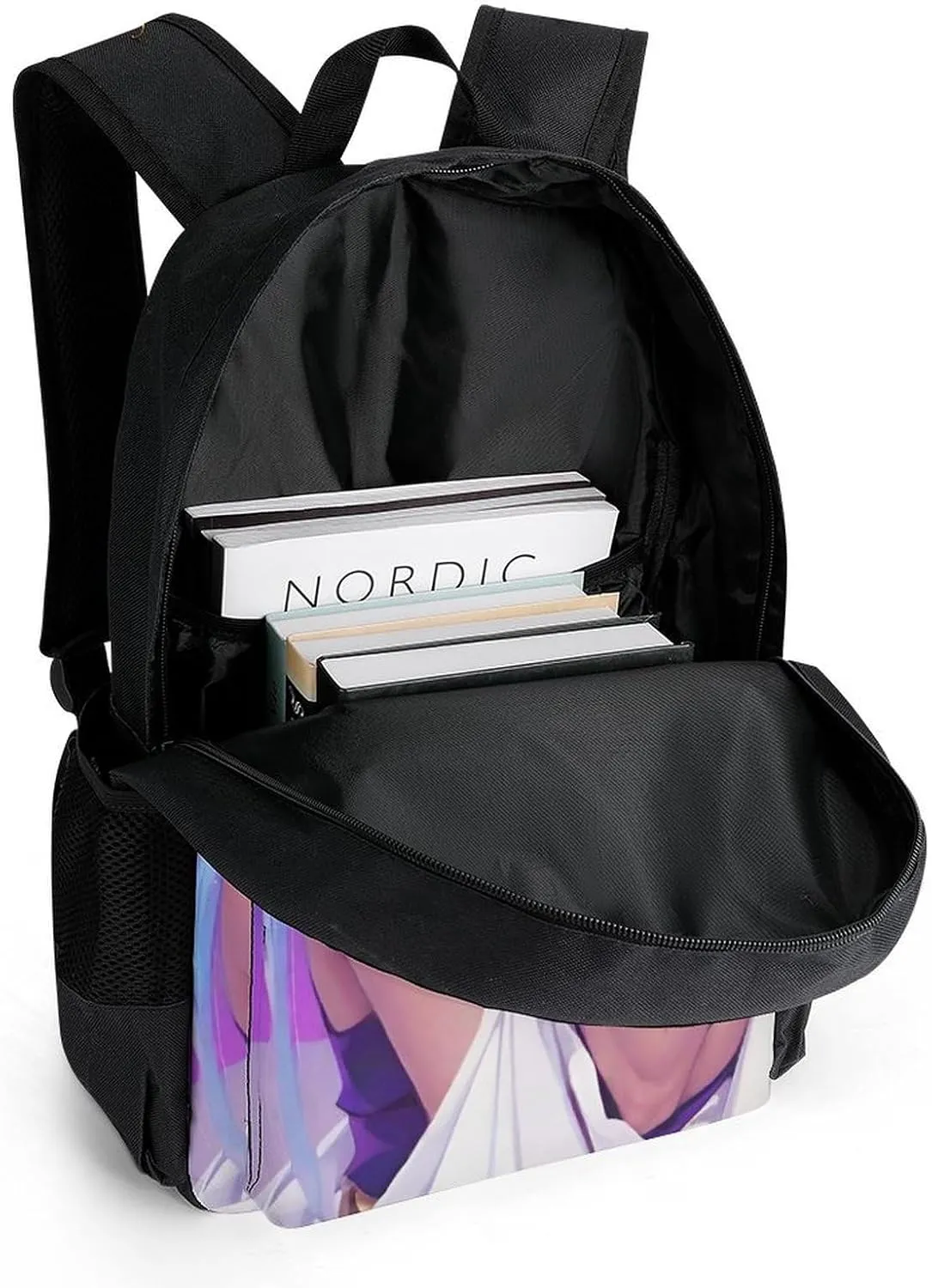 Lightweight Daypack for Camping Business Walking Cycling - Large Capacity Anti-Theft Multipurpose Bookbag, Lesbian Moon Goddess Pride Gay Lgbt Woman Art Gym Outdoor Hiking Backpack