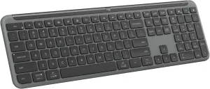 Logitech Signature Slim K950 Wireless Keyboard, Sleek Design, Switch Typing Between Devices, Quiet Typing, Bluetooth, Multi-OS, Windows, Mac, Chrome - Graphite