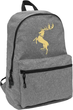 LOGOVISION Game of Thrones Baratheon Sigil Lightweight Backpack for Work School Daily Use Packable for Travel