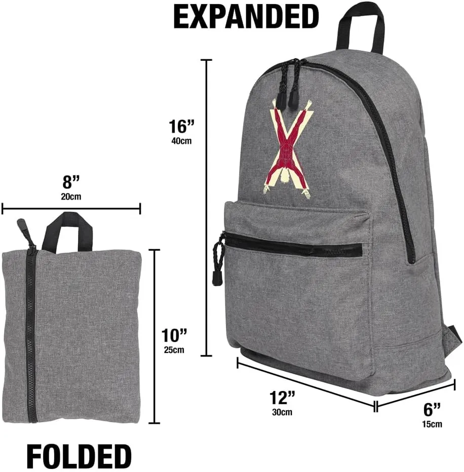 LOGOVISION Game of Thrones Bolton Sigil Lightweight Backpack for Work School Daily Use Packable for Travel