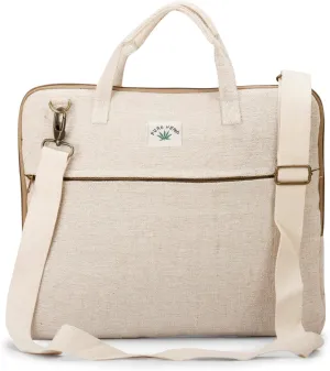 LONGING TO BUY Hemp Laptop Sling Bag & Hemp Shoulder Bag For Men & Women