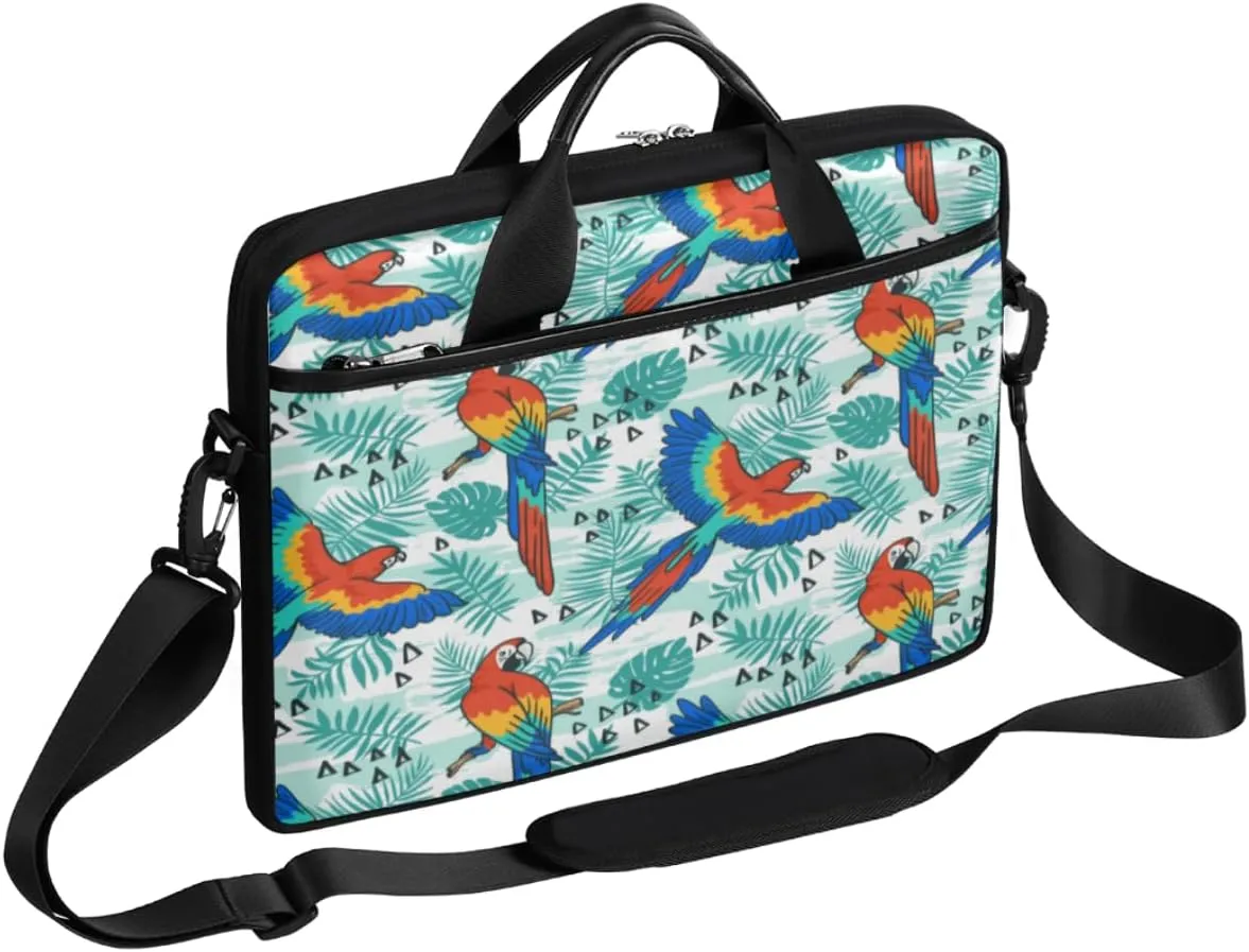 Love Penguin Laptop Bag for Men Women 13-15 Inch Case Bags Sleeve Shoulder with Anti Slip Removable The Pad Straps