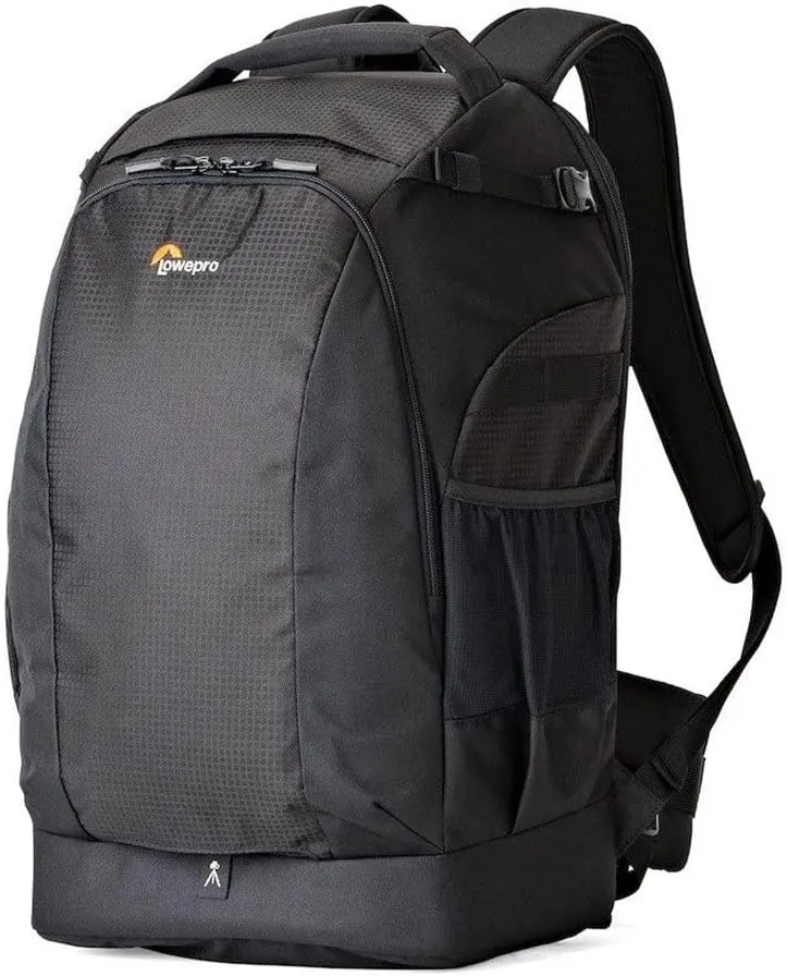 Lowepro LP37131, Flipside 500 AW II Camera Backpack, Fits Mirrorless, Compact Drone, DSLR with Lens, Extra Lenses, Black