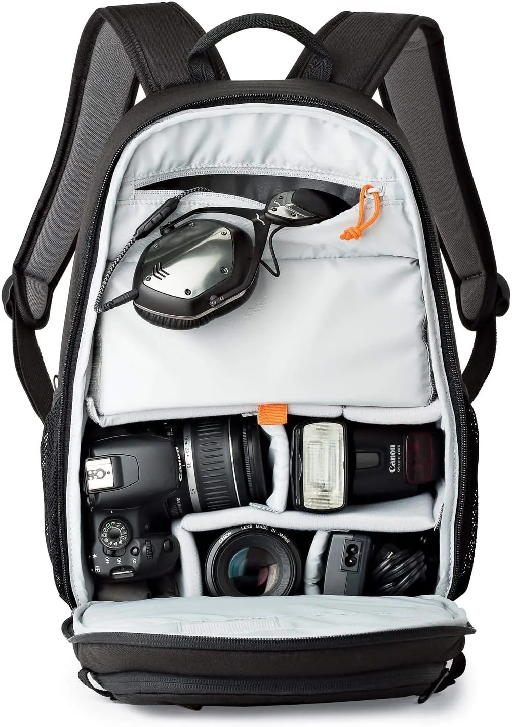 LowePro Tahoe BP 150. Lightweight Compact Camera Backpack for Cameras (Black)., Medium