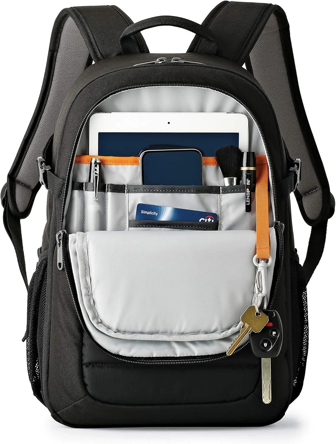 LowePro Tahoe BP 150. Lightweight Compact Camera Backpack for Cameras (Black)., Medium