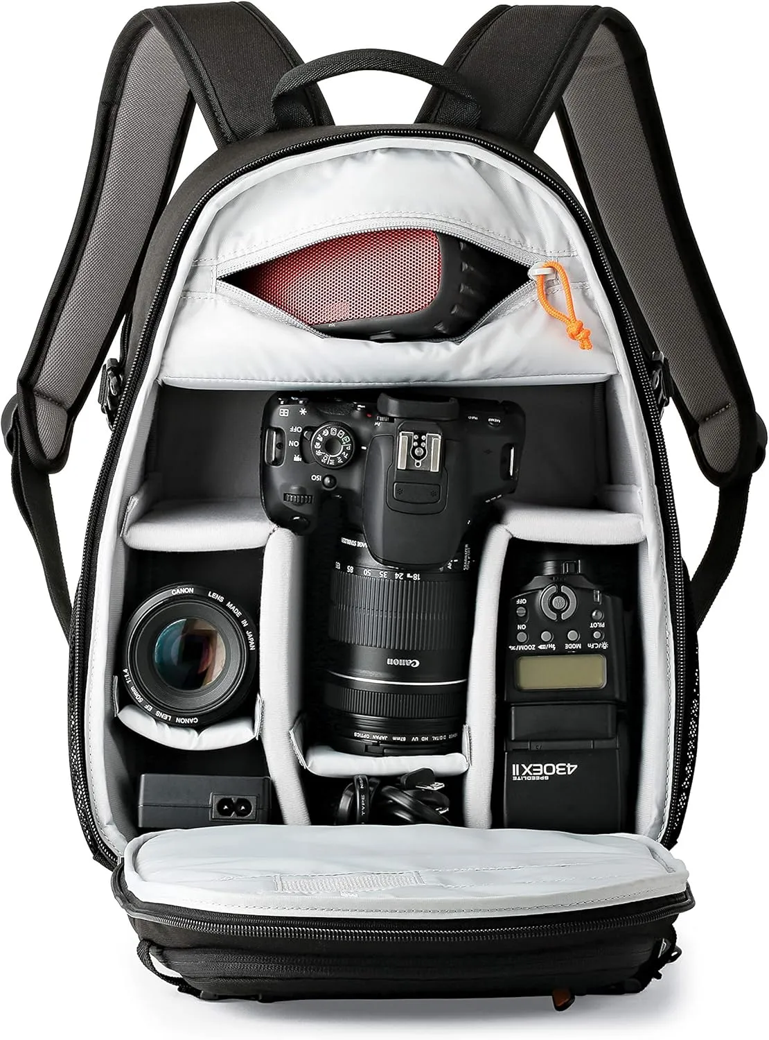 LowePro Tahoe BP 150. Lightweight Compact Camera Backpack for Cameras (Black)., Medium
