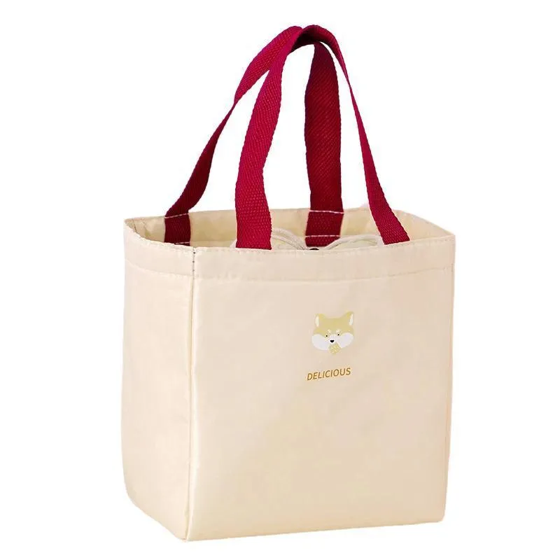 Lunch Bag 1PC 4Colours 18x13x19cm Thermal Insulated