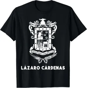 Lázaro Cárdenas Michoacan Mexico Escudo Lema Emblem Merch T-Shirt