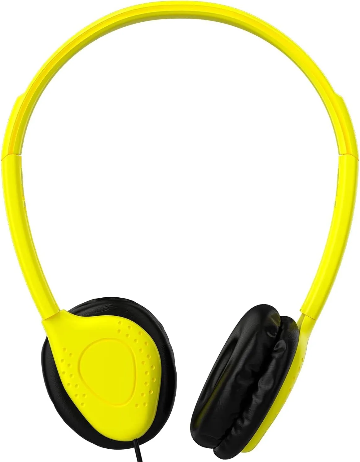 Maeline Bulk Classroom Student Headphones On Ear Stereo Headphones Adjustable Band & Faux Leather Cushions for Kids Online Learning, Library, School, Travel - 3.5mm Plug - 20 Pack - Multi Colors