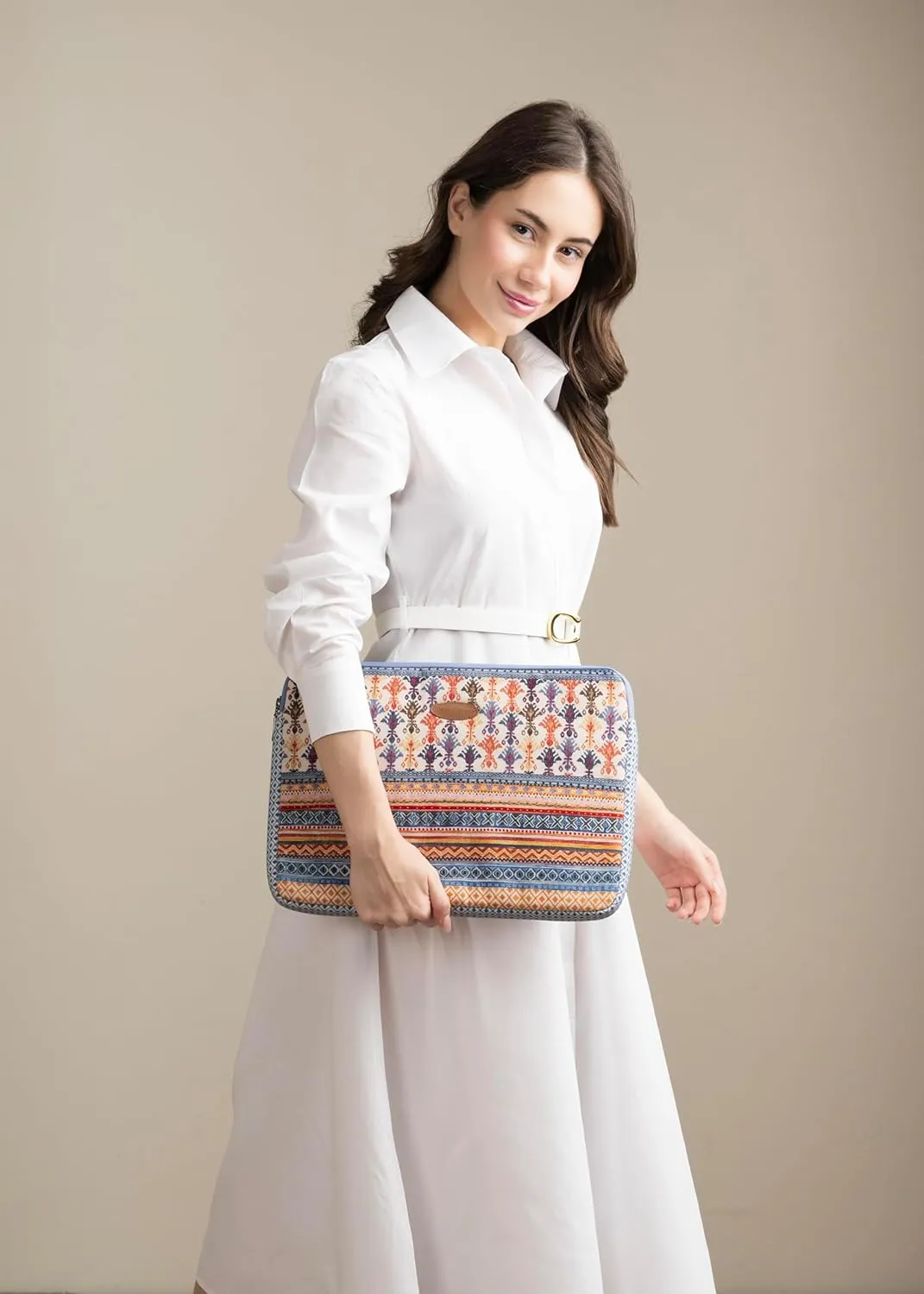 Maison d'Hermine Laptop Sleeve Stain and water repellent Cotton canvas