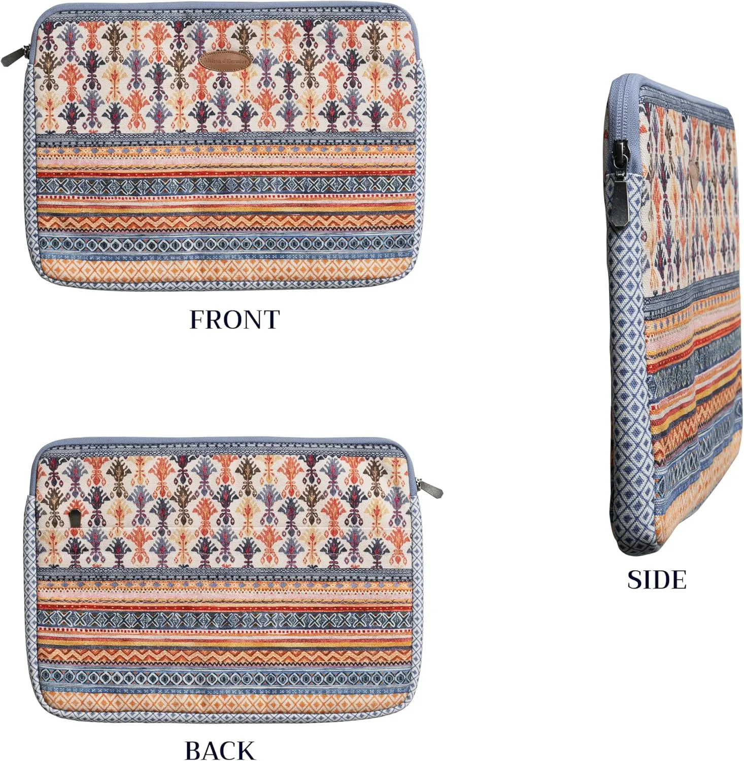 Maison d'Hermine Laptop Sleeve Stain and water repellent Cotton canvas
