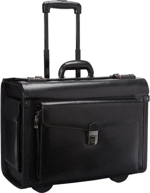 Mancini Business Collection Deluxe Wheeled Catalog Case