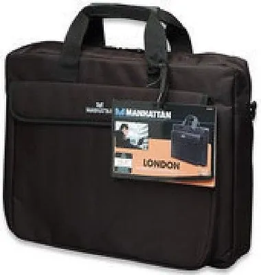 Manhattan London Laptop Briefcase - 15.4in