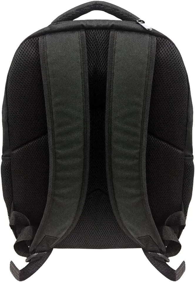 Marvel COMICS CLASSIC SPIDERMAN BACKPACK BLACK SPIDERMAN 18 INCH AIR MESH PADDED BAG (Spiderman Web)