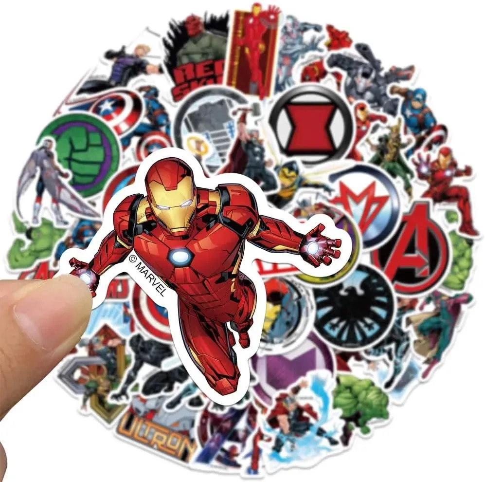 Marvel Sticker Pack (50 Pcs)